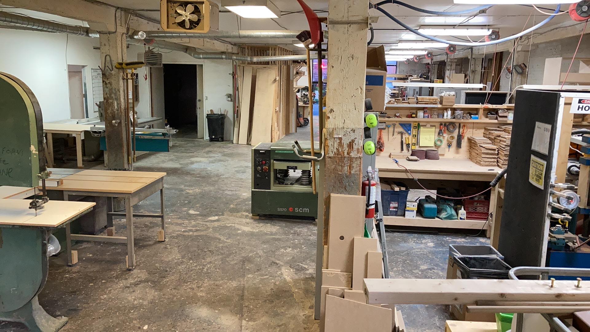 Équipement de l'atelier